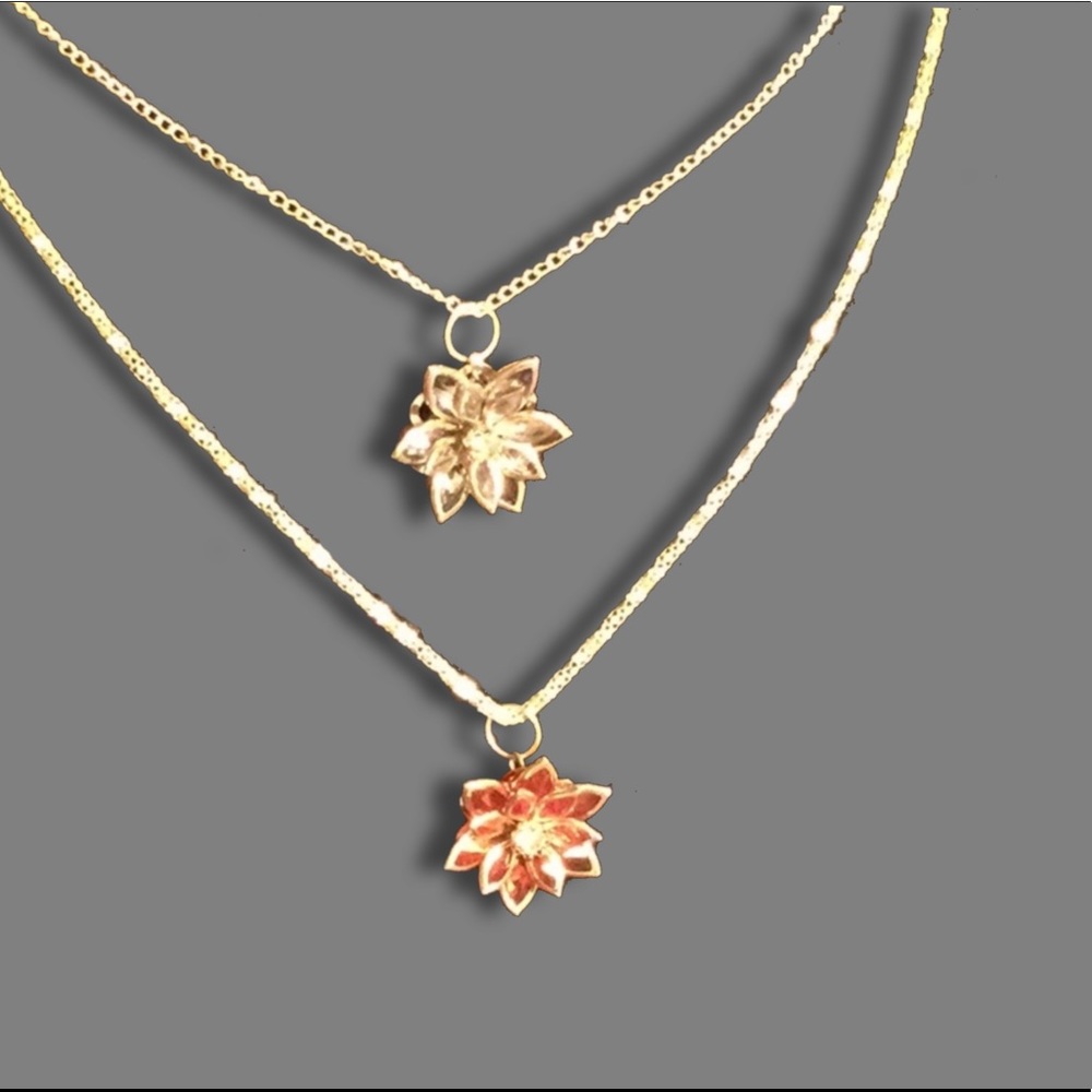 Lotus Blossom Necklaces